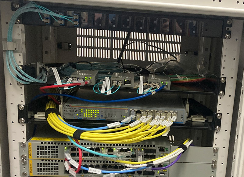 LANケーブル配線のイメージ